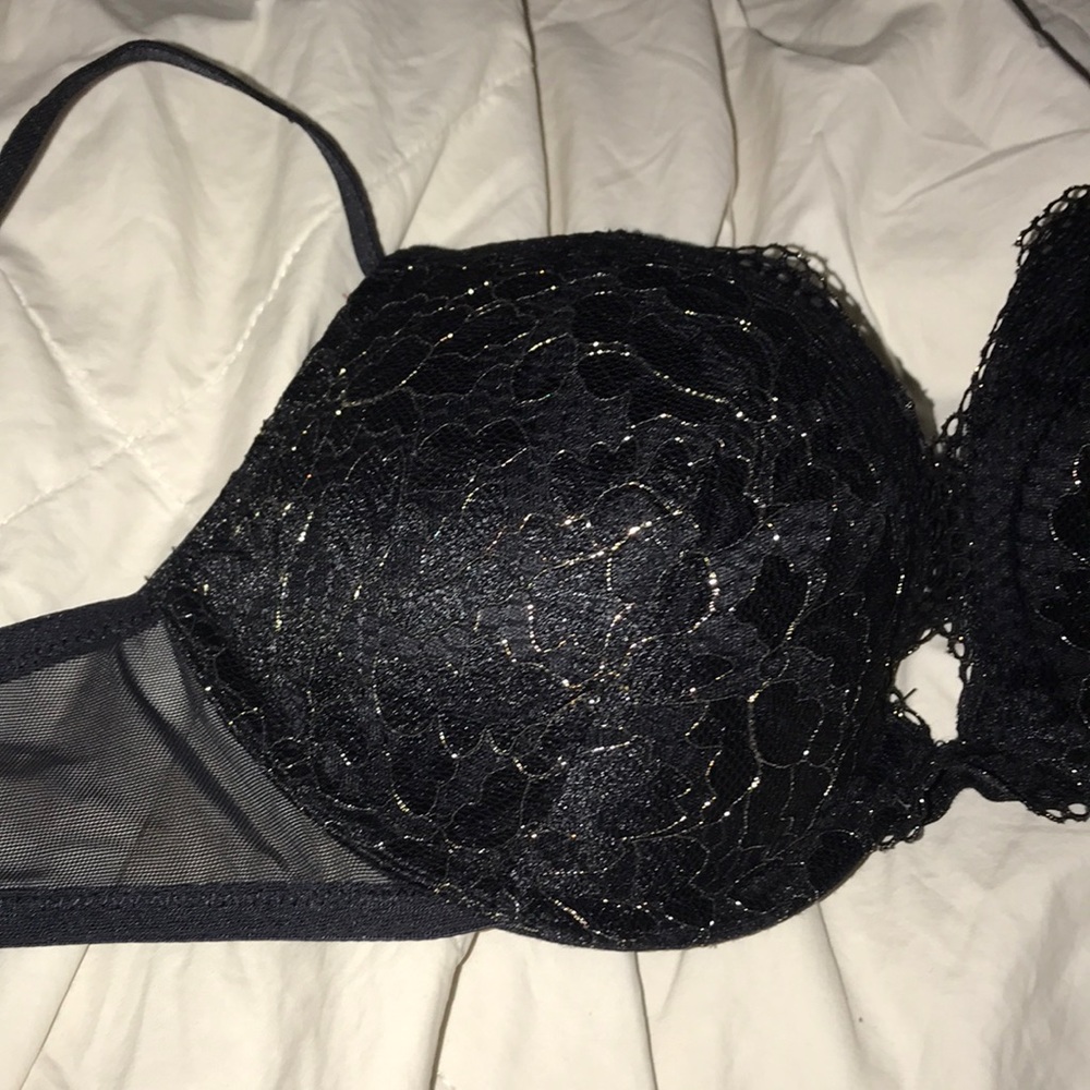 Bra gold and black La senza